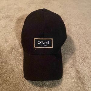 Black O’Neill fitted hat